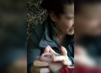 Prostitute surprised by the power of his sperm