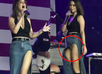 A true artist—but no panties that night!