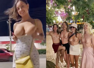 They show off in public!