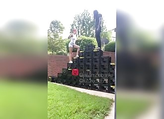 Le « Milk Crate Challenge » comme vous ne l'avez jamais vu