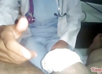The doctor blows me to cure my impotence